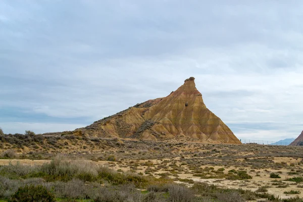 Exiting Bardenas Reales — Stock Photo, Image