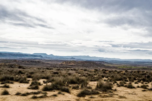 Exiting Bardenas Reales — Stock Photo, Image