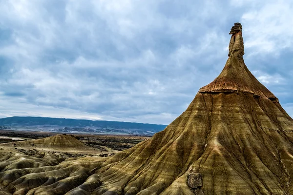 Exiting Bardenas Reales — Stock Photo, Image