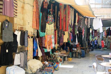 Christian Quarter İsrail açık Dükkanı
