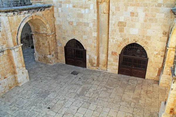 Dentro de la Puerta Dorada vista desde el Monte del Templo — Foto de Stock