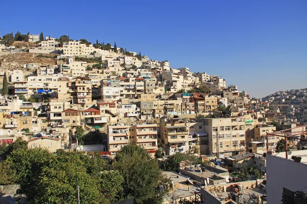 Hem på en sluttning i Jerusalem, Israel Royaltyfria Stockbilder