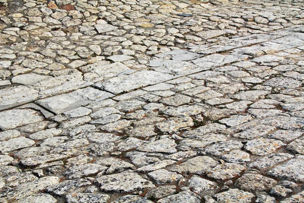 Yunanistan Girit Kentindeki Knossos Sarayı Nın Zemininin Taş Kaplama Dokusu — Stok fotoğraf