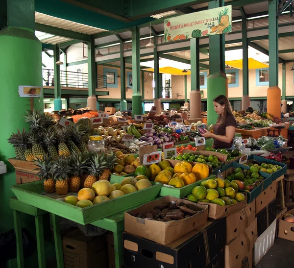 Mercado de agricultores de Antigua —  Fotos de Stock