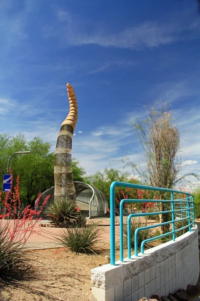 Puente de la serpiente de cascabel en Tucson Arizona — Foto de Stock