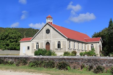 St. Pauls Anglican Church in St. Johns Antigua Barbuda in the Caribbean Lesser Antilles West Indies. clipart