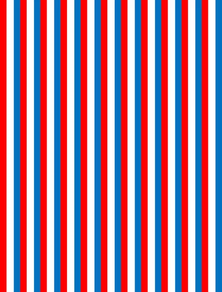 EPS8 Vector Red, White and blue patriotic vertical striped background. — Stock Vector