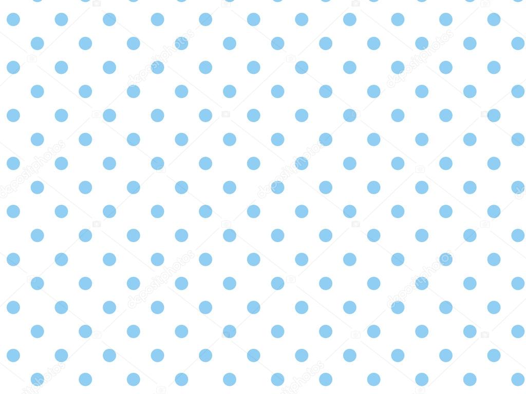 Vector eps8  White background with blue polka dots.