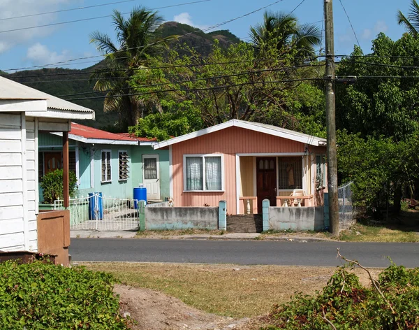 Homes in Antigua Barbuda — Stock Photo, Image