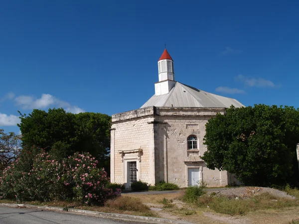 St. Peters Anglicaanse kerk in Parham stad Antigua Barbuda in West-Indië Caribische Bovenwindse eilanden. — Stockfoto