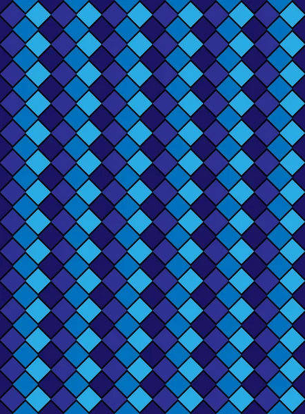 Vector eps8, azul variegado diamante cobra estilo papel de parede textura padrão . — Vetor de Stock