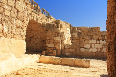 Ambar Harabeleri Caesarea Maritima Milli Parkı'nda