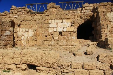 Ambar Harabeleri Caesarea Maritima Milli Parkı'nda