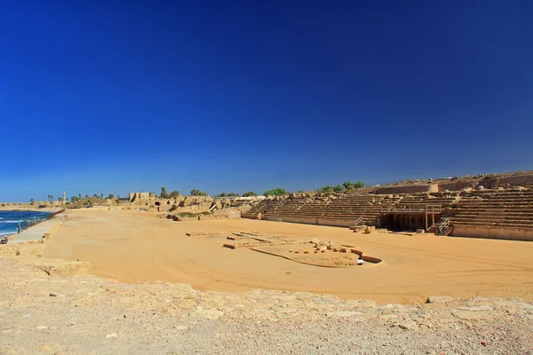 Hippodrome in Caesarea Maritima National Park — Stock Photo, Image