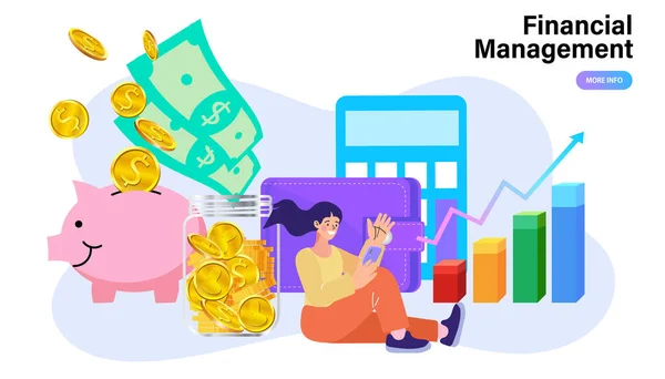 Safe Money Piggy Internet Banking Earning Concept Successful Investor Entrepreneur — Stock Vector