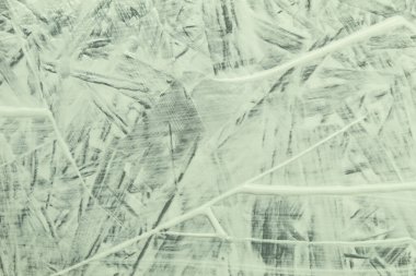 Yüzeyde desenli desen ve taze boya izleri var. Soyut duvar dokusu. Sanat geçmişi. Duvar dokuları