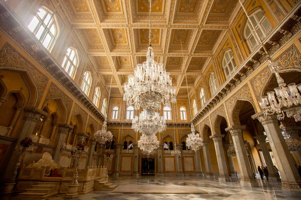 Hyderabad Andhra Pradesh India December 2011 Durbar Hall Chowmahalla Palace — Stockfoto