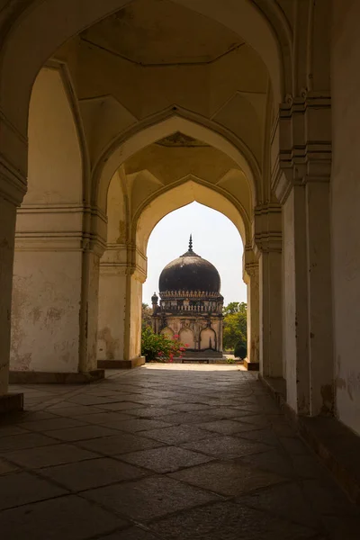 Hyderabad Telangana India February 2008 Tomb Hayat Bakshi Begum Ibrahim — Stock Photo, Image