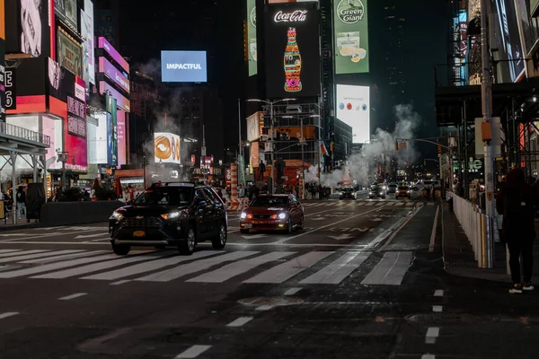 Manhattan Nueva York Estados Unidos Noviembre 2020 Calles Nueva York — Foto de Stock