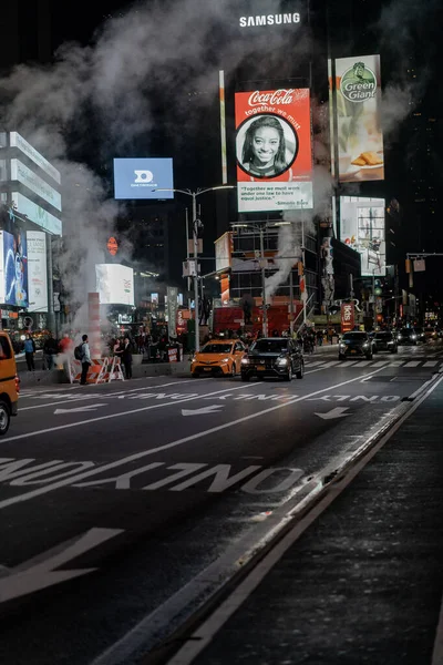 Manhattan Nova York Eua Novembro 2020 Ruas Nova York Times — Fotografia de Stock