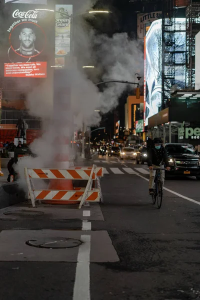 Nueva York City Times Square Simboliza Prosperidad Mod —  Fotos de Stock