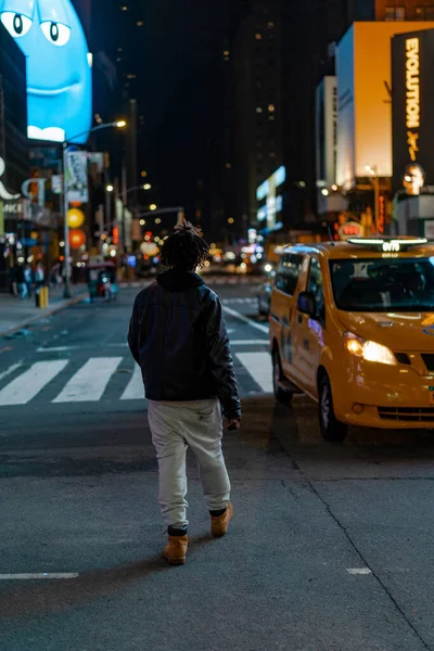 Nueva York City Times Square Simboliza Prosperidad Mod — Foto de Stock