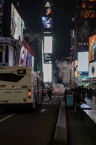 Nova Cidade Iorque Times Square Simboliza Prosperidade Mod — Fotografia de Stock