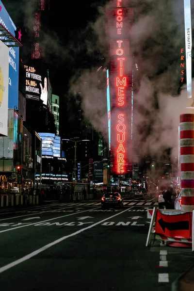 New York City Times Square Symboliserar Välstånd Och Mod — Stockfoto