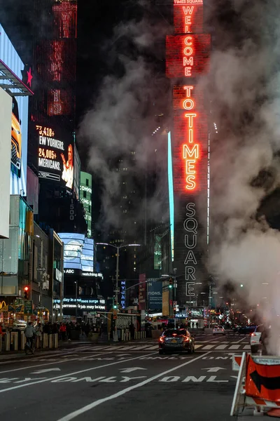 Nova Cidade Iorque Times Square Simboliza Prosperidade Mod — Fotografia de Stock