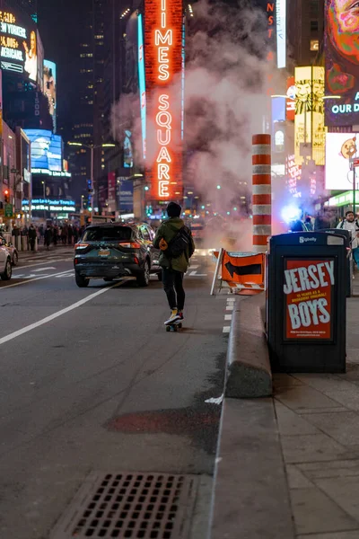 New York City Times Square Symbolise Prospérité Mod — Photo