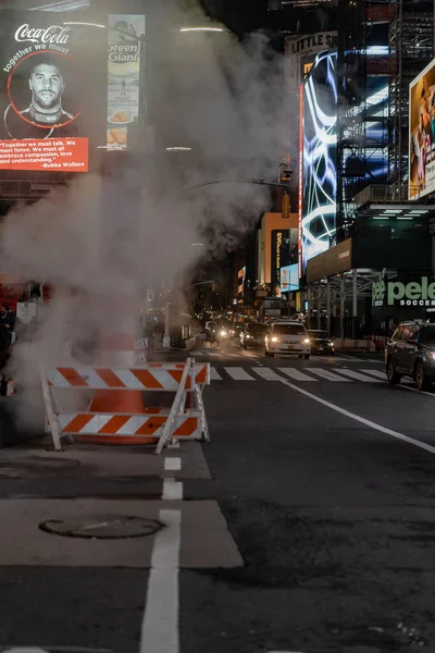 New York City Times Square Symbolizuje Prosperitu Mod — Stock fotografie