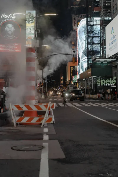 New York Şehri Times Meydanı Refah Modu Simgeliyor — Stok fotoğraf