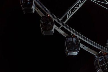 Gece Miami 'de dönme dolap.