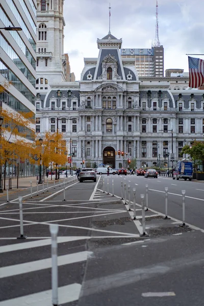 New York Philadelphie Photo Rue Rues Ville Décembre 2020 — Photo