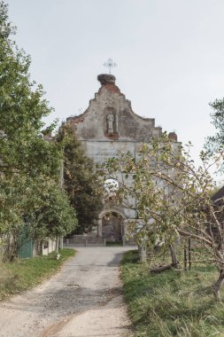 Eski kilise, Belarus manzarası