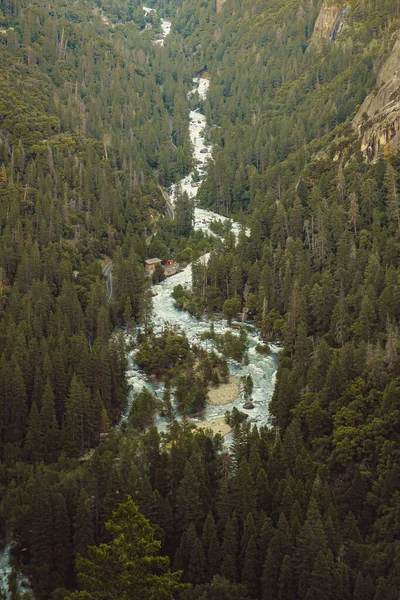 Vista Sobre Valle Yosemite — Foto de Stock