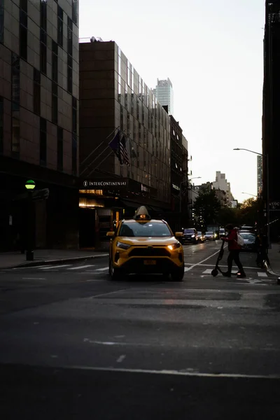 New York Manhattan Times Square Bannières Publicitaires — Photo