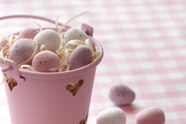 Chocolade mini-eieren — Stockfoto