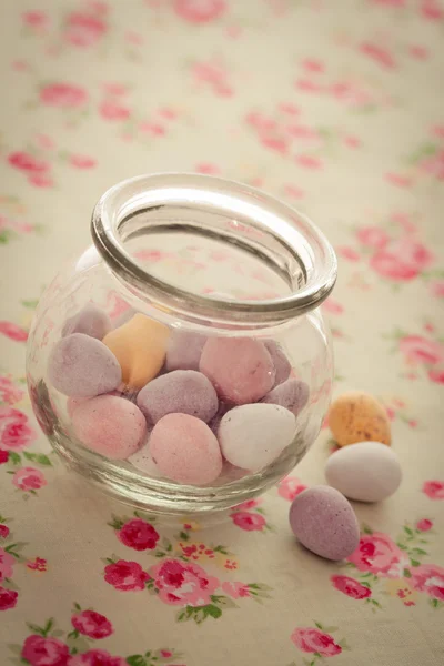 Chocolate Mini Eggs — Stock Photo, Image