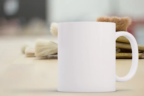 Image de maquette de tasse de stock de style — Photo