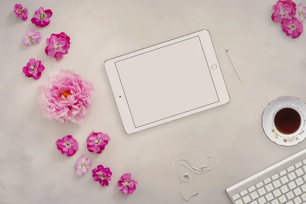 Flatlay stok fotoğraf yukarıya tarz sahte
