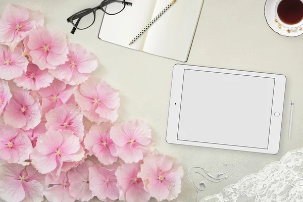 Güzel masaüstü Mockup tarz fotoğraf