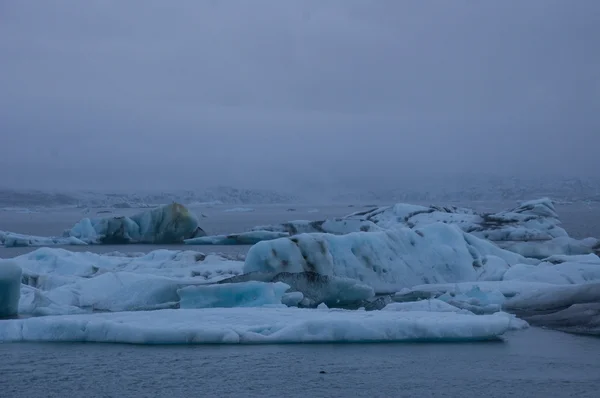 Lagoa de gelo — Fotografia de Stock