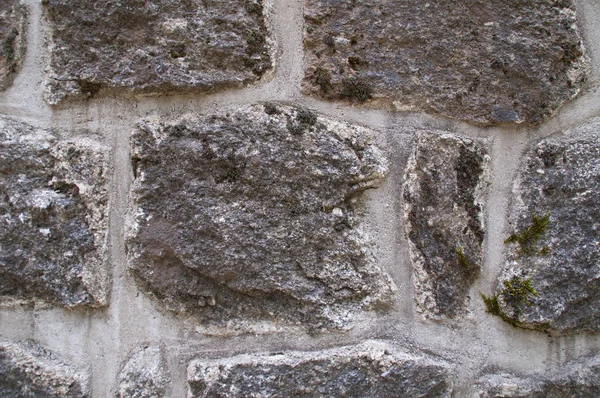 Muur van bruine rotsen — Stockfoto