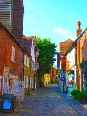 Petworth 'te küçük, tuhaf bir cadde.