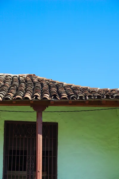 House with tiled roof — Stock Photo, Image