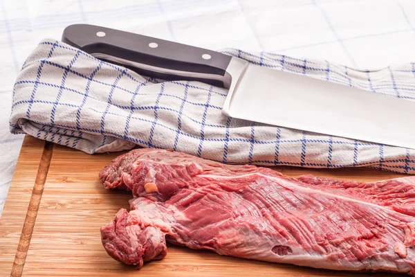 Hanging tender, Hanger steak, onglet — Stock Photo, Image