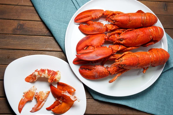 Homards rouges cuits — Photo
