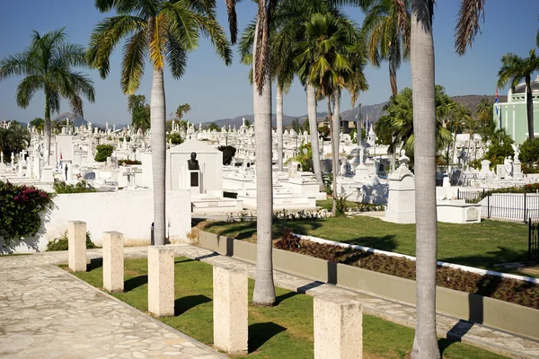 Santiago de Cuba mezarlığı. Santa Ifigenia mezarlığı. — Stok fotoğraf