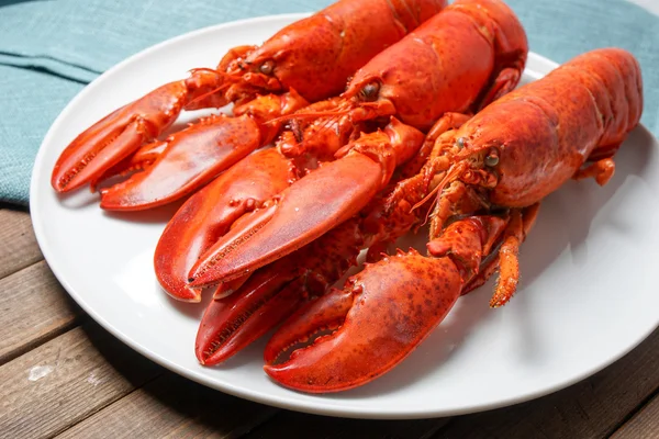 Cooked red Lobsters — Stock Photo, Image